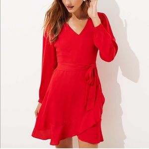 Loft Faux Wrap Dress